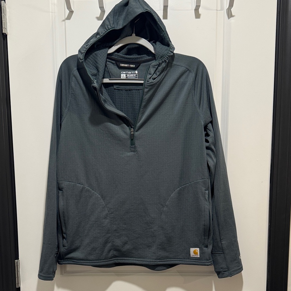 Carhartt Dark Green Womens Zip-Up